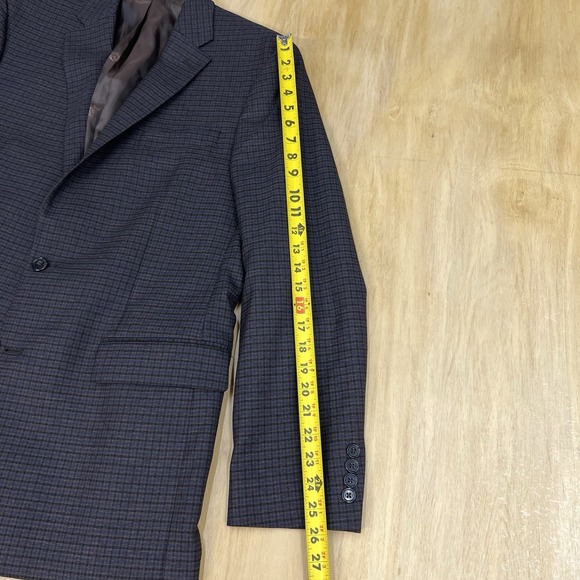 Lauren Ralph Lauren Blazer Sport Jacket Mens 42L Long Polyester Blend‎ Stretch - Picture 7 of 11